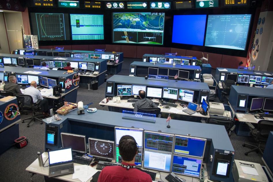 Mission control at NASA